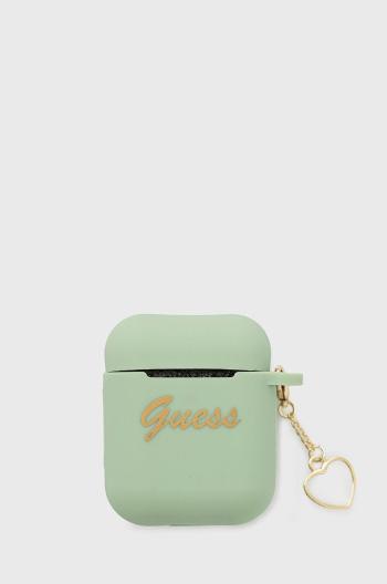 Kryt na airpods Guess Airpods Cover zelená barva
