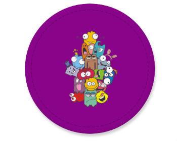 Placka magnet HappyMonster