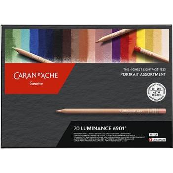 CARAN D'ACHE Luminance 6901 20 barev hodných pro portrét (6901.920)