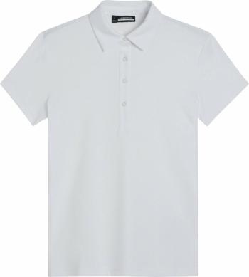 J.Lindeberg Henrietta Debossed White S Polo košile