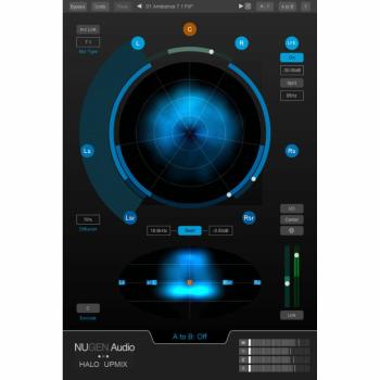 Nugen Audio Halo Upmix 3D (Extension) (Digitální produkt)