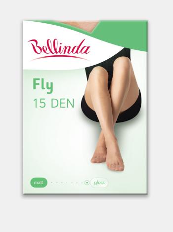 Dámské punčocháče FLY PANTYHOSE 15 DEN - Jemné strečové punčochové kalhoty - černá