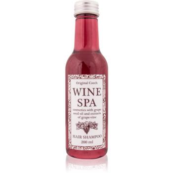 Bohemia Gifts & Cosmetics Wine Spa vlasový šampon 200 ml