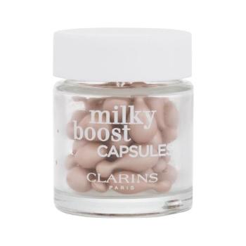 Clarins Milky Boost Capsules 30x0,2 ml make-up W 03 na všechny typy pleti; na rozjasnění pleti; výživa a regenerace pleti; na dehydratovanou pleť