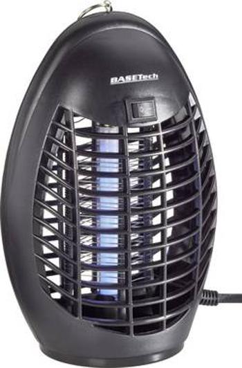 UV lapač hmyzu Basetech UV insect catcher 1359485, 4 W, černá