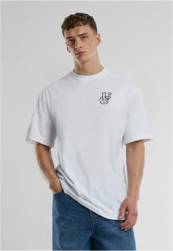 Urban Classics UC Shiny Logo Tall Tee white - XL