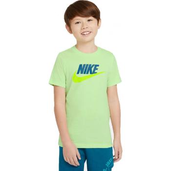 Nike NSW TEE FUTURA ICON TD B Chlapecké tričko, světle zelená, velikost XL