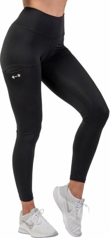 Nebbia Active High-Waist Smart Pocket Leggings Black XS Fitness kalhoty