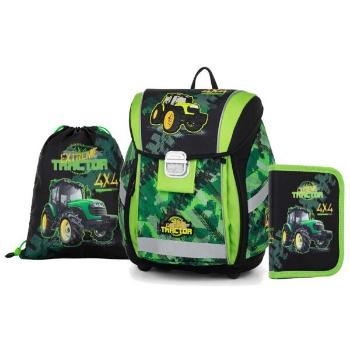 Oxybag SET TRACTOR Školní set, zelená, velikost