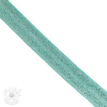 Lemovací guma glitter 20 mm dark mint