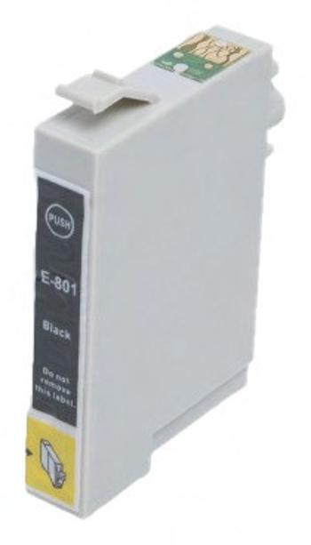 EPSON T0801 (C13T08014011) - kompatibilní cartridge, černá, 12ml