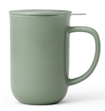 Hrnek na čaj s filtrem a víkem Minima Viva Scandinavia 500 ml zelený