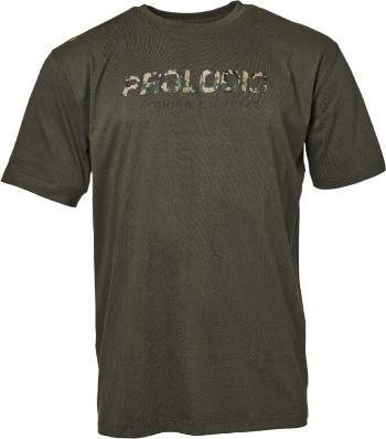 Prologic Tričko Camo Letter T-Shirt Olive Green L