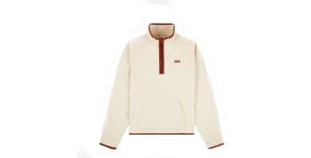 Vans WMNS Surf Supply Half Zip Sweatshirt bílé VN0A5JHPEDQ