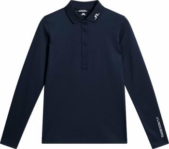 J.Lindeberg Tour Tech Long Sleeve Womens JL Navy XL Polo košile