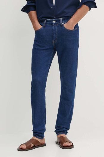 Džíny Calvin Klein Jeans pánské, tmavomodrá barva, J30J325888