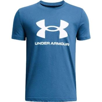 Under Armour SPORTSTYLE LOGO Chlapecké triko, modrá, velikost