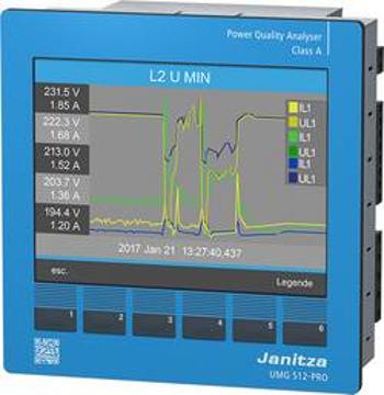 Analyzátor kvality napětí Janitza UMG 512-PRO 5217011