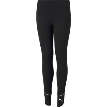 Puma ALPHA LEGGINGS  G Dívčí legíny, černá, velikost 152