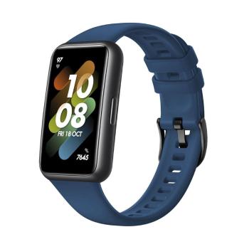 FIXED Silikonový řemínek Silicone Strap pro Huawei Band 7 FIXSSTB-1053-BL, modrý