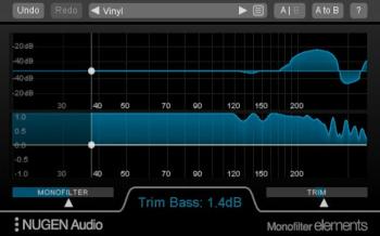 Nugen Audio Monofilter Elements > Monofilter UPG (Digitální produkt)