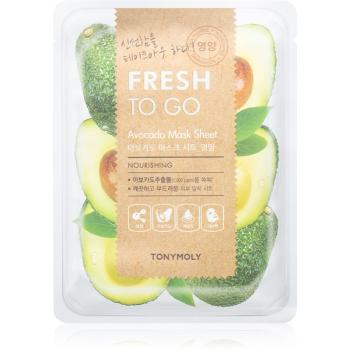 TONYMOLY Fresh To Go Avocado zklidňující plátýnková maska 20 g