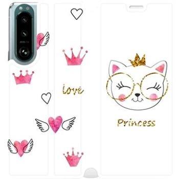 Flip pouzdro na mobil Sony Xperia 5 III - MH03S Kočička princess (5903516744756)