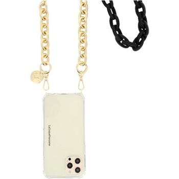 La Coque Francaise Lina phone chain gold and black  (LE265165)