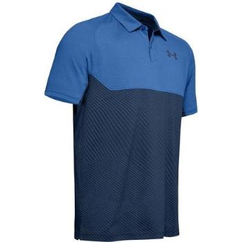 Under Armour Pánské triko s límečkem Tour Tips Blocked Polo, tempest