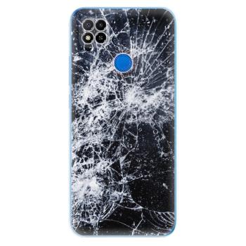 Odolné silikonové pouzdro iSaprio - Cracked - Xiaomi Redmi 9C