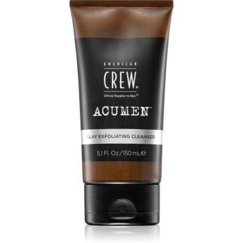 American Crew Acumen exfoliační čisticí emulze pro muže 150 ml