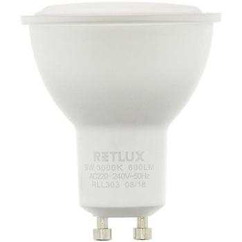 RETLUX RLL 303 GU10 žárovka 9W WW (RLL 303)