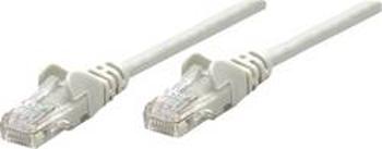 Síťový kabel RJ45 Intellinet 318228, CAT 5e, U/UTP, 0.50 m, šedá