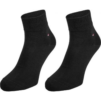 Tommy Hilfiger MEN QUARTER 2P Pánské ponožky, černá, velikost 43-46
