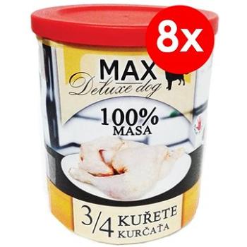 MAX deluxe 3/4 kuřete 800 g, 8 ks (8594025082322)