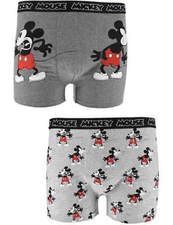 šedé pánské boxerky mickey mouse - vel. XL