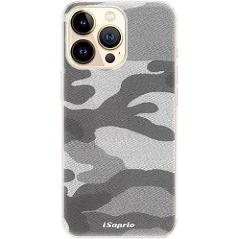 iSaprio Gray Camuflage 02 pro iPhone 13 Pro Max (graycam02-TPU3-i13pM)