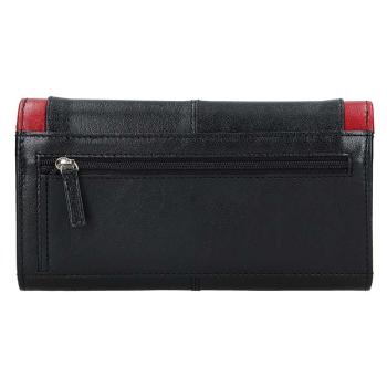 Lagen Dámská peněženka kožená BLC/4228 Černá/Červená