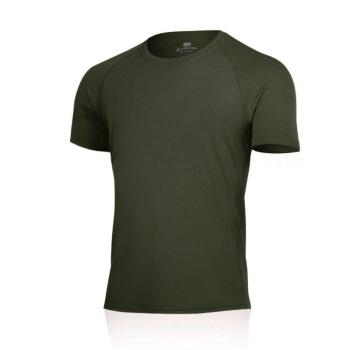 Lasting pánské merino triko BUKAS zelené Velikost: L pánské triko