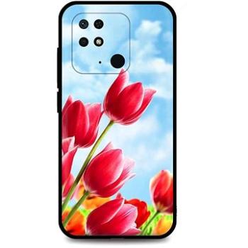 TopQ Kryt Xiaomi Redmi 10C Tulips 75145 (Sun-75145)