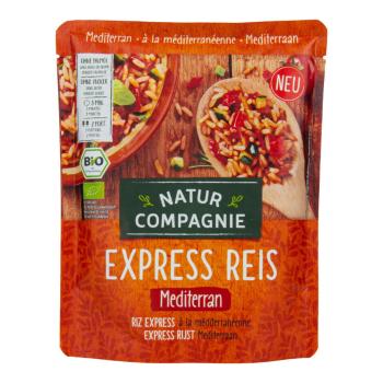 NATUR COMPAGNIE Express rýže středomořská - hotový pokrm 250 g BIO