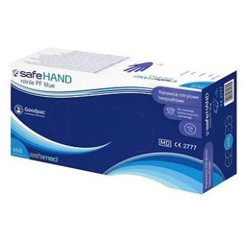 Nitrilové ochranné a diagnostické rukavice SaFeHAND, velikost M (8553/M)