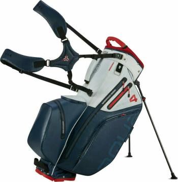 Big Max Aqua Hybrid 4 Stand Bag Navy/White/Red