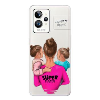 Odolné silikonové pouzdro iSaprio - Super Mama - Two Girls - Realme GT 2 Pro