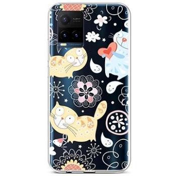 TopQ Vivo Y21s silikon Happy Cats 68425 (Sun-68425)