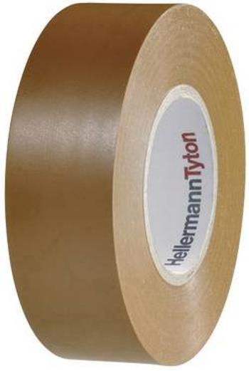 Izolační páska HellermannTyton HTAPE-FLEX15-19x20-PVC-BN (20) 710-00158, (d x š) 20 m x 19 mm, 1 ks