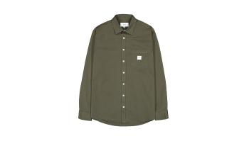 Makia Square Pocket Shirt M zelené M60121_743