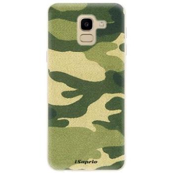 iSaprio Green Camuflage 01 pro Samsung Galaxy J6 (greencam01-TPU2-GalJ6)