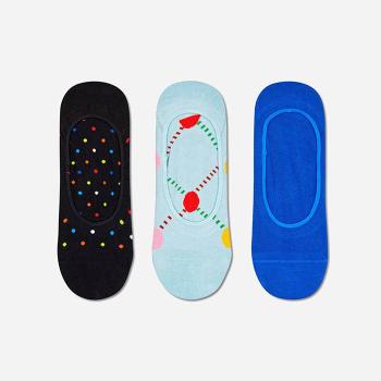 Happy Socks 3-pak Argyle Dot Liner ADO18-6000
