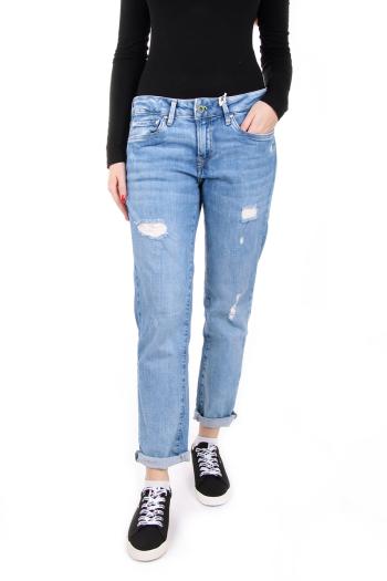 Pepe Jeans dámské světle modré džíny Jolie - 29/30 (000)